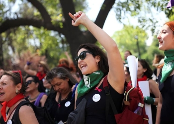 Más de 7.000 mujeres tomaron las calles de Madrid