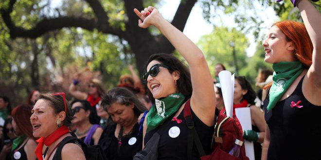 Más de 7.000 mujeres tomaron las calles de Madrid