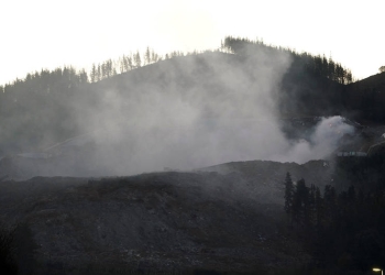 incendio en el vertedero de zaldibar