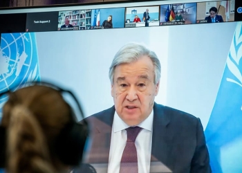 António Guterres instó al mundo a trabajar conjuntamente para derrotar al virus del SARS-CoV-2 y la xenofobia