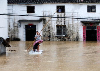 Inundaciones en China