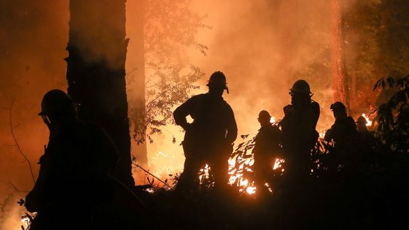 incendios forestales y las aguas