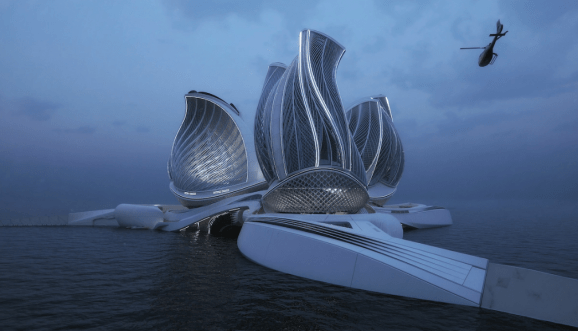 Lenka Petráková diseña estación flotante sostenible y gana el gran premio de innovación arquitectónica de la Fundación Jacques Rougerie