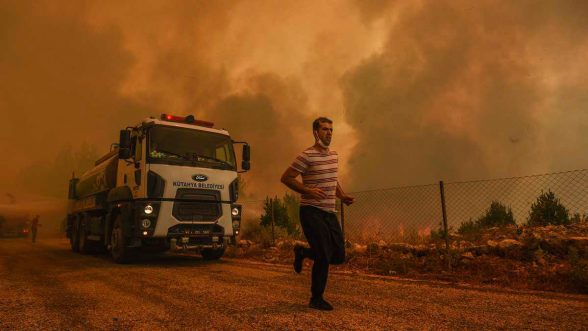 Turquía incendios