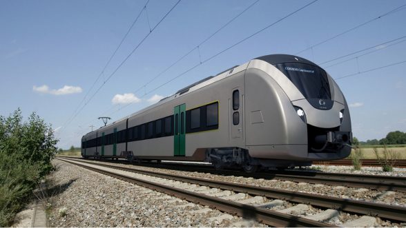 tren eléctrico con batería