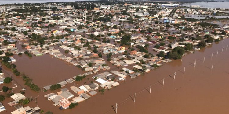 Lluvias en Brasil