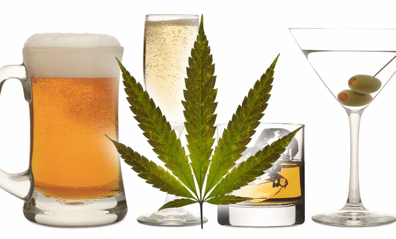 alcohol cannabis