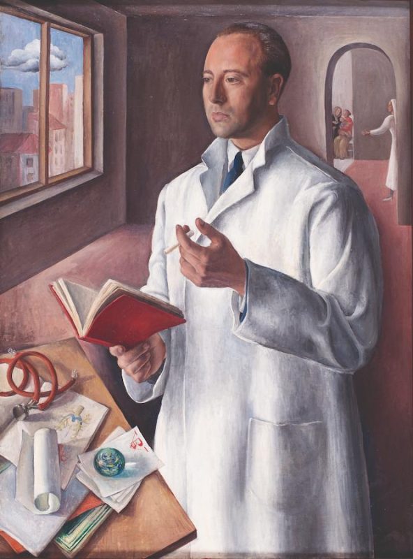 ROSARIO DE VELASCO. Retrato del doctor Luis de Velasco, 1933