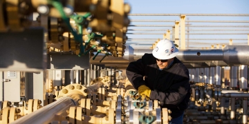 Inyector de dióxido de carbono para recuperación mejorada de petróleo (CO2 EOR) en la Cuenca Pérmica/Oxy.com