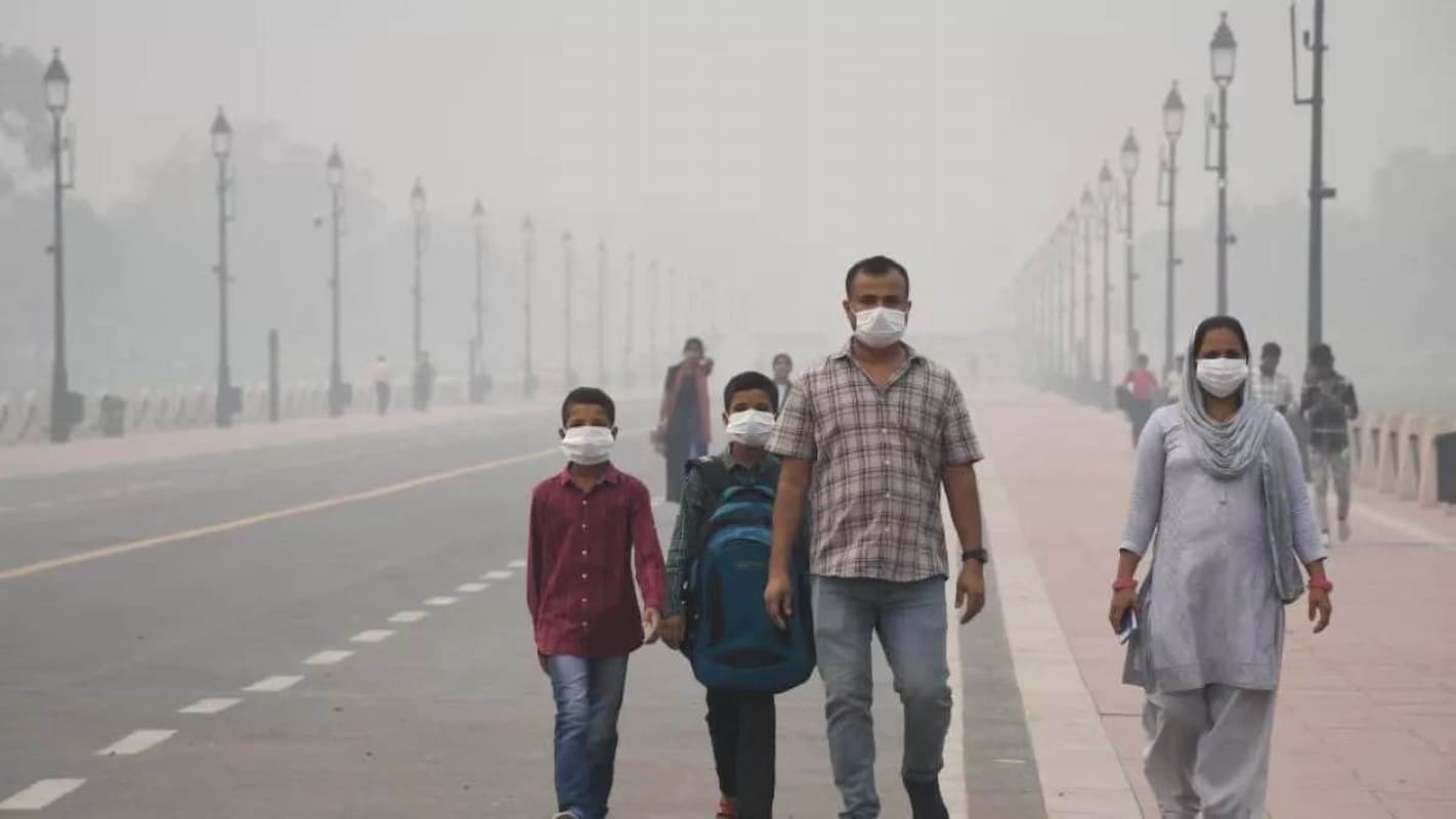 aire Delhi ciudad contaminada