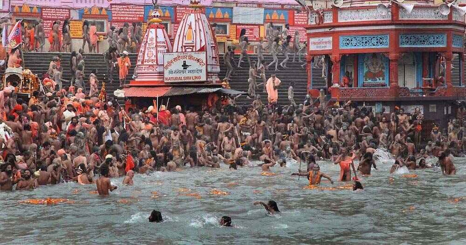 Kumbh peregrinaciones masivas ambiental